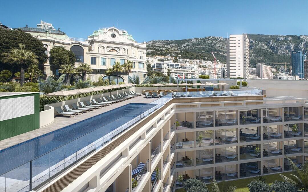 Fairmont Hotel, Monaco – Creation of a rooftop pool and bar